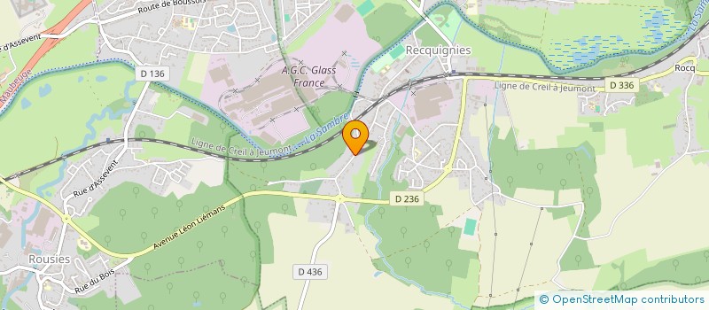 localisation de l'entreprise 838 929 248 à RECQUIGNIES