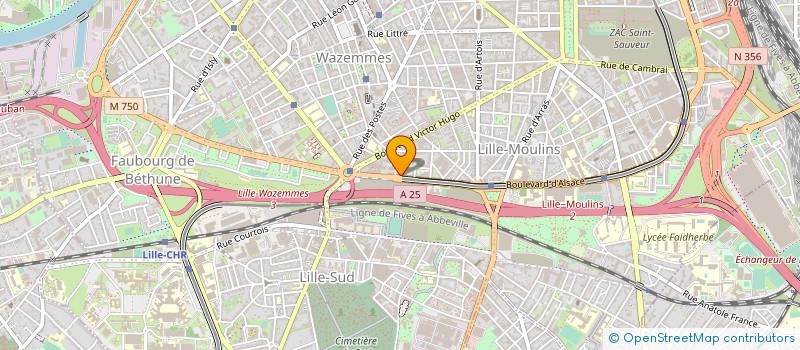 localisation de l'entreprise 838 929 271   LILLE