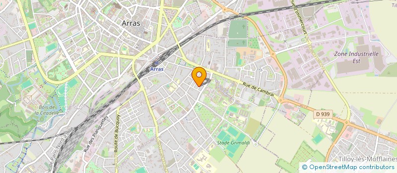 localisation de l'entreprise 838 929 289  à ARRAS