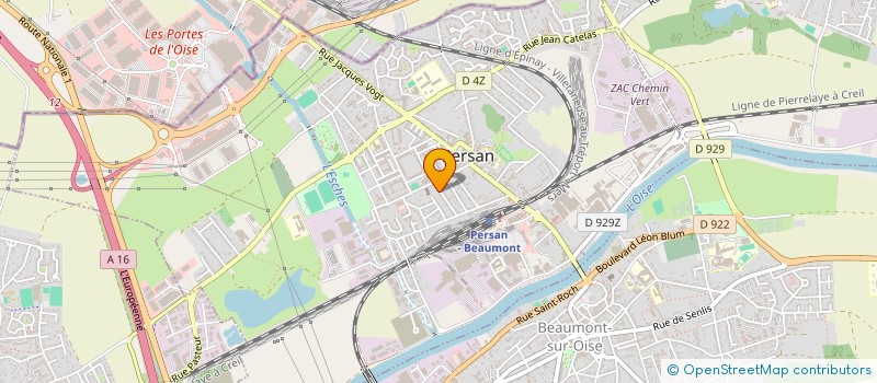 localisation de l'entreprise 838 931 186   PERSAN