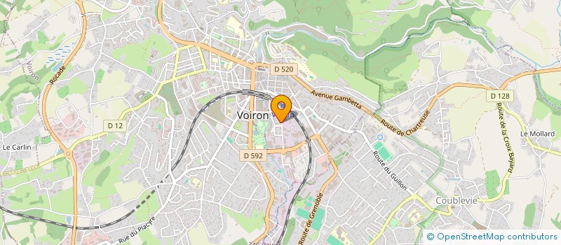localisation de l'entreprise 838 944 742   VOIRON