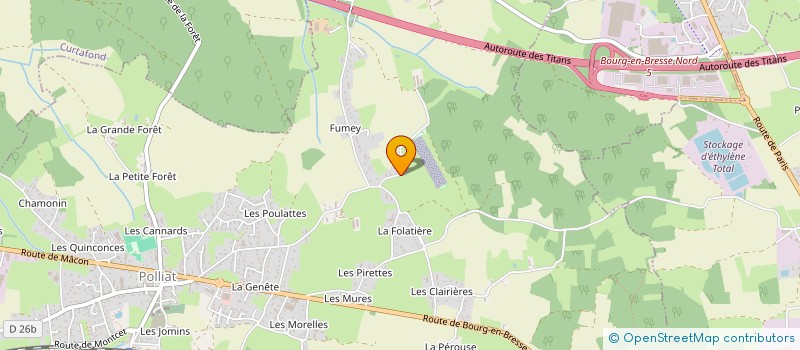 localisation de l'entreprise 838 984 516   POLLIAT