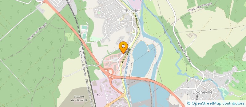 localisation de l'entreprise 838 986 933 à EPINAL