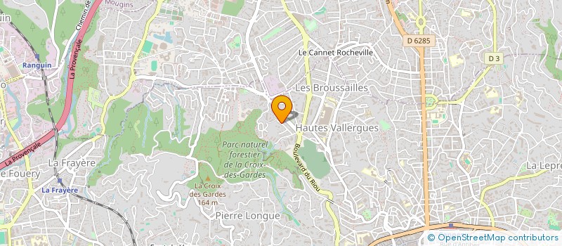 localisation de l'entreprise 838 990 521 à CANNES