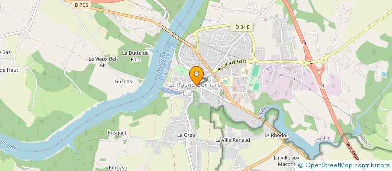 localisation de l'entreprise 839 001 377   LA ROCHE-BERNARD