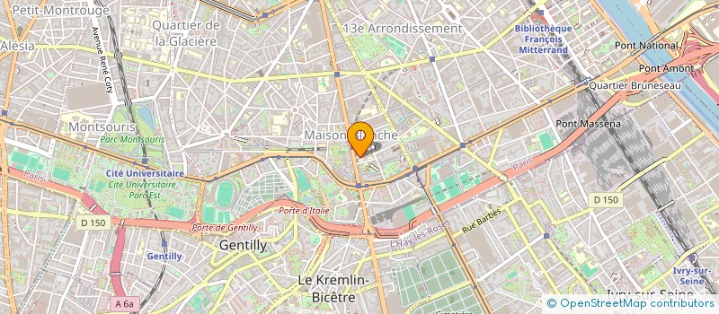 localisation de l'entreprise 839 002 490   PARIS