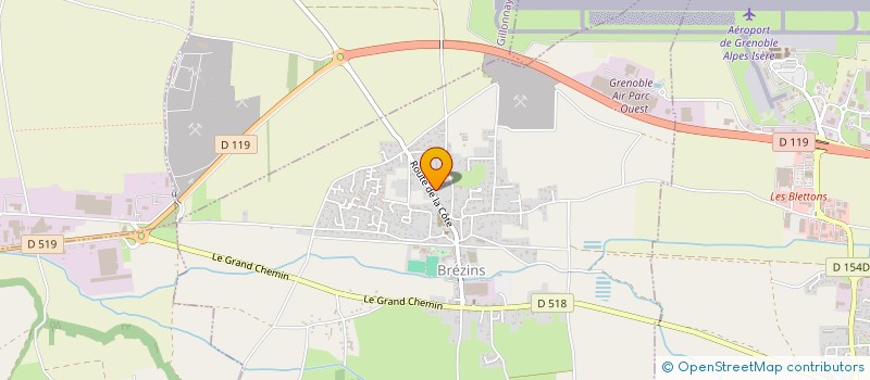 localisation de l'entreprise 839 012 127   BREZINS