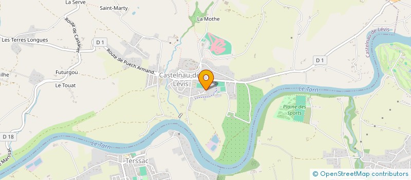 localisation de l'entreprise 839 028 933   CASTELNAU-DE-LEVIS