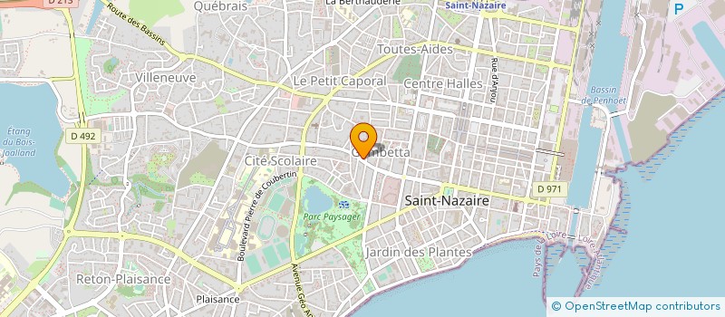 localisation de l'entreprise 839 037 603 à SAINT-NAZAIRE