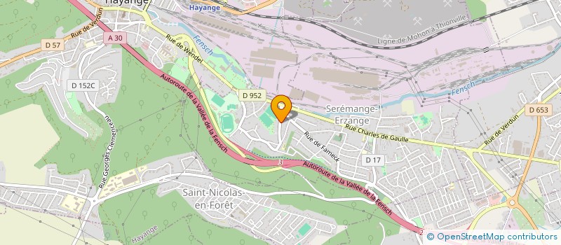 localisation de l'entreprise 839 048 667 à SEREMANGE-ERZANGE