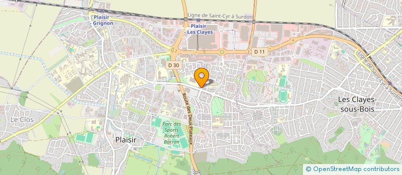 localisation de l'entreprise 839 052 735   PLAISIR