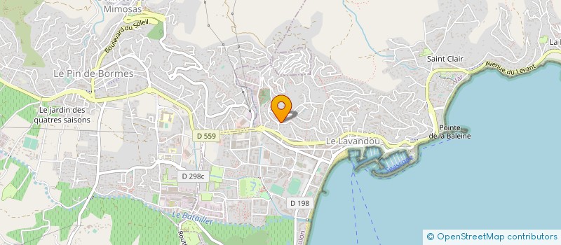 localisation de l'entreprise 839 053 519  à LE LAVANDOU