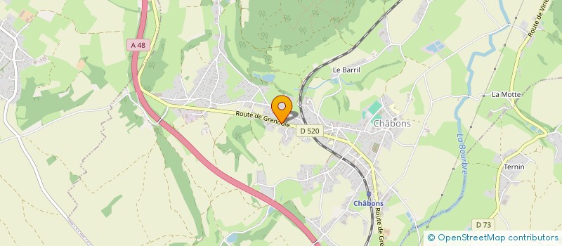localisation de l'entreprise 839 067 568   CHABONS