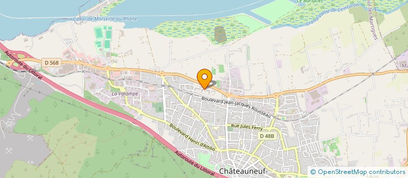 localisation de l'entreprise 839 073 632   CHATEAUNEUF-LES-MARTIGUES