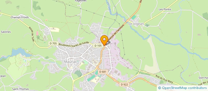 localisation de l'entreprise 839 095 213 à SOURNIAC