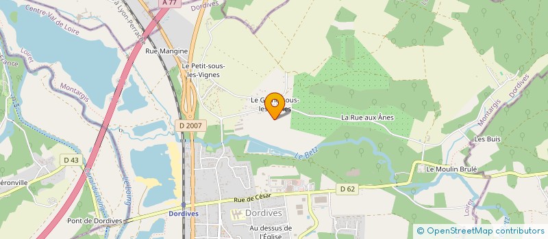 localisation de l'entreprise 839 118 288   DORDIVES