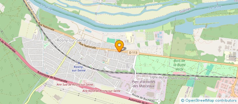 localisation de l'entreprise 839 131 273   ROSNY-SUR-SEINE