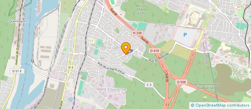 localisation de l'entreprise 839 152 287   PETIT-COURONNE