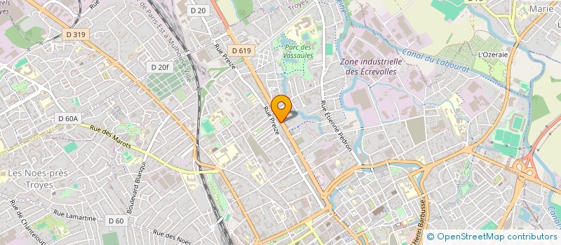 localisation de l'entreprise 839 161 916   PARIS