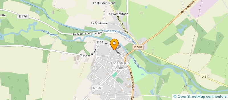 localisation de l'entreprise 839 161 924   ARGENT-SUR-SAULDRE