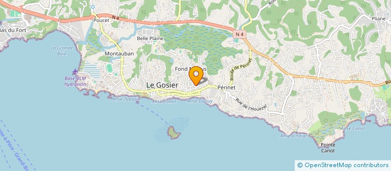 localisation de l'entreprise 839 173 200   LE GOSIER