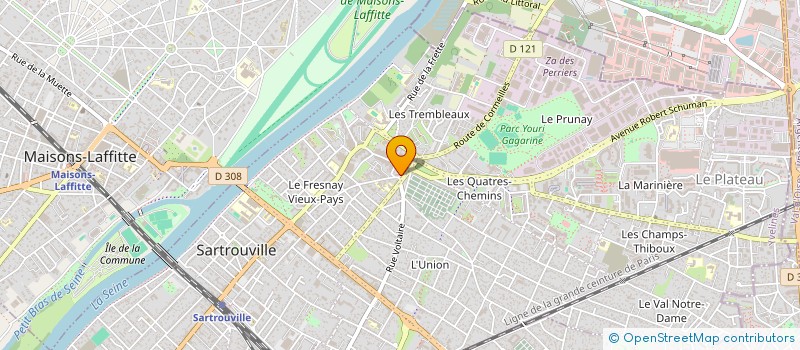 localisation de l'entreprise 839 178 563   PONTOISE