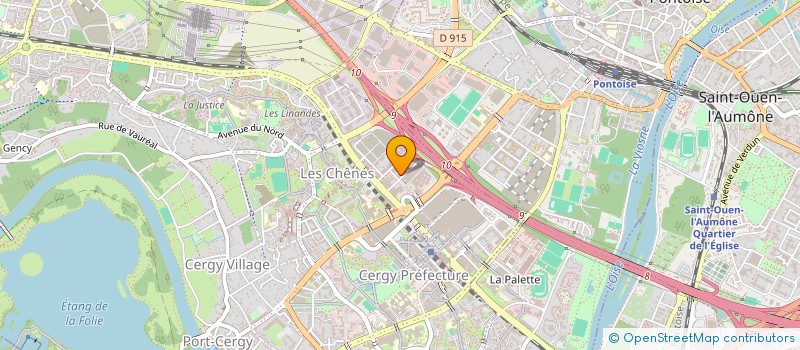 localisation de l'entreprise 839 187 218   MONTEVRAIN