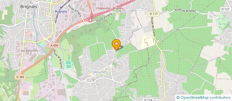 localisation de l'entreprise 839 191 038   VOURLES