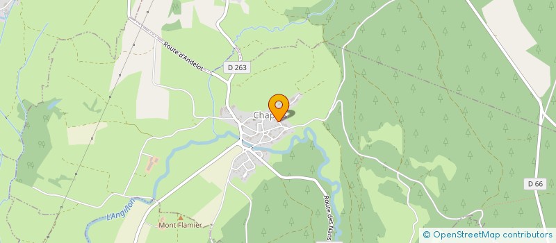 localisation de l'entreprise 839 211 935   CHAPOIS