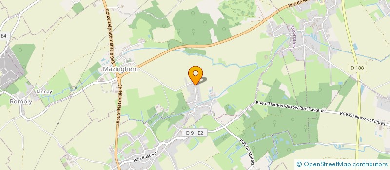 localisation de l'entreprise 839 215 910   MAZINGHEM