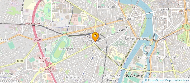 localisation de l'entreprise 839 215 936 à TOULOUSE