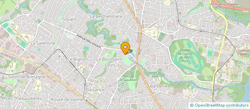 localisation de l'entreprise 839 220 340  à ORVAULT