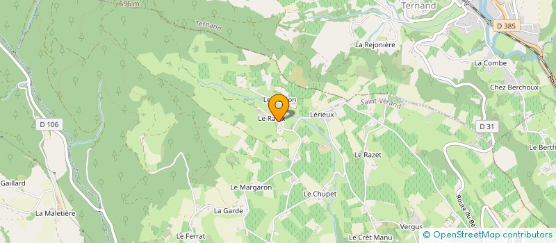 localisation de l'entreprise 839 250 222   SAINT-VERAND