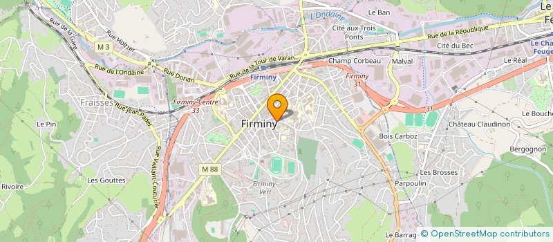 localisation de l'entreprise 839 260 262   FIRMINY