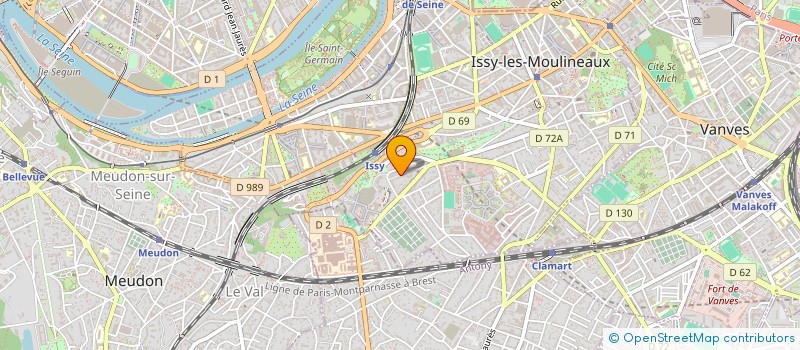 localisation de l'entreprise 839 267 937 à ISSY-LES-MOULINEAUX