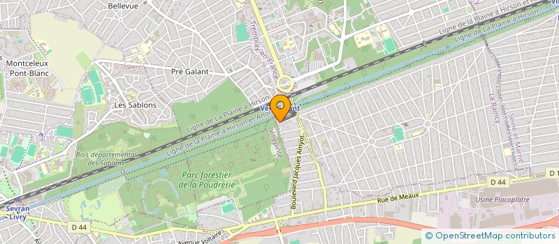 localisation de l'entreprise 839 275 195   VAUJOURS