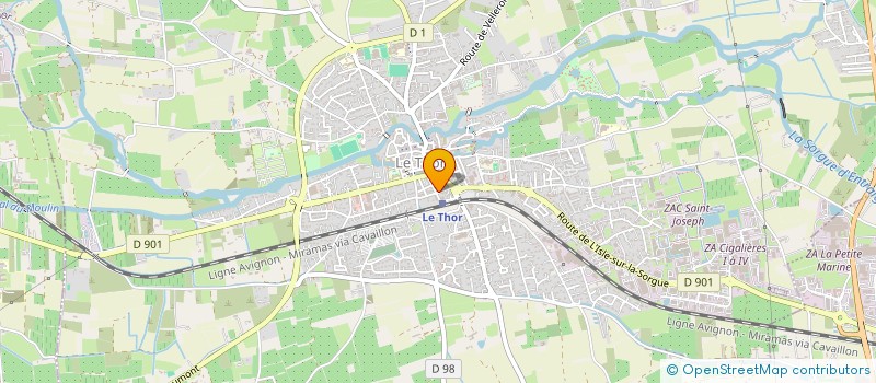 localisation de l'entreprise 839 275 955   LE THOR
