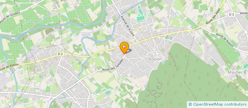 localisation de l'entreprise 839 280 435   ROBION