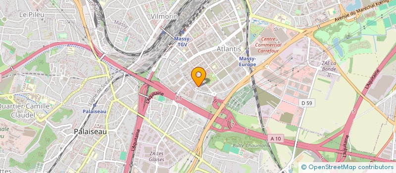 localisation de l'entreprise 839 290 715 à MASSY