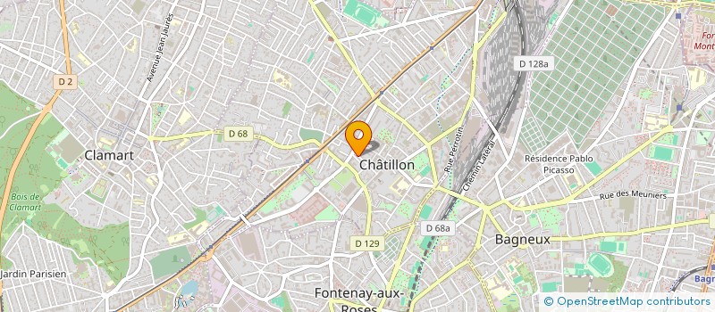 localisation de l'entreprise 839 301 496   LES PAVILLONS-SOUS-BOIS