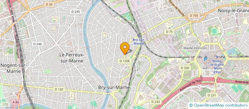 localisation de l'entreprise 839 306 776  à SAINT-MAUR-DES-FOSSES