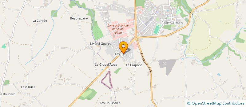 localisation de l'entreprise 839 308 293 à SAINT-ALBAN