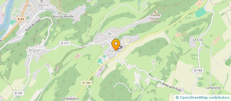 localisation de l'entreprise 839 312 493 à BESANCON