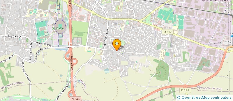 localisation de l'entreprise 839 313 962   MEYZIEU