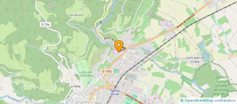 localisation de l'entreprise 839 341 252   TULLINS