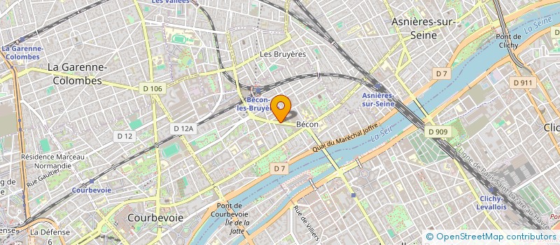 localisation de l'entreprise 839 354 834   COURBEVOIE