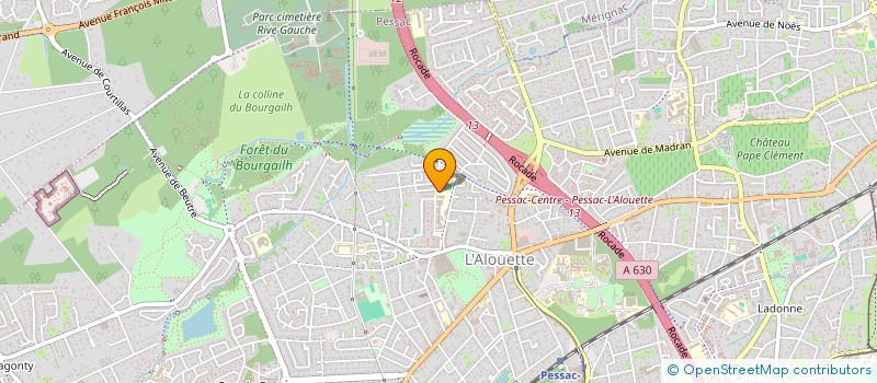 localisation de l'entreprise 839 372 679   PESSAC