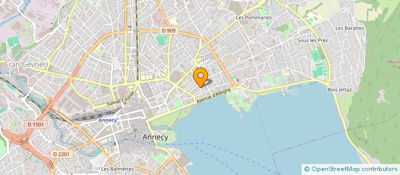 localisation de l'entreprise 839 381 118 à ANNECY