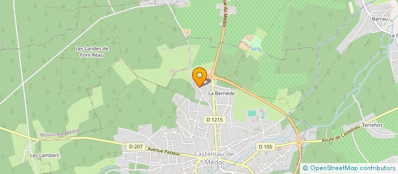 localisation de l'entreprise 839 384 344   LISTRAC-MEDOC