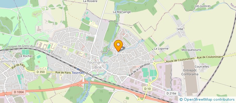 localisation de l'entreprise 839 386 760   TOURNAN-EN-BRIE
